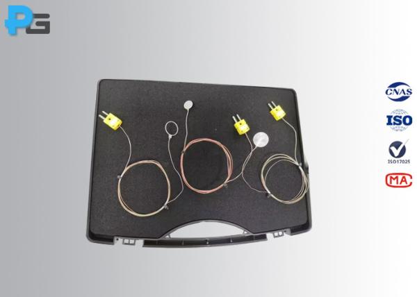 IEC 62368-1 Disco de aço Anel de alumínio Folha de alumínio Equipamento de ensaio de elevação da temperatura