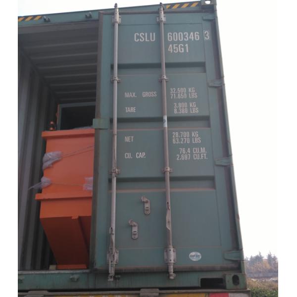 Logistics Friendly Metal Skip Bin Customized for Homes / Businesses / Projects