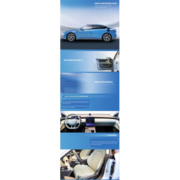 gauche de NIO ET5 de voitures électriques de la haute performance 200km/h orientant les berlines électriques de luxe