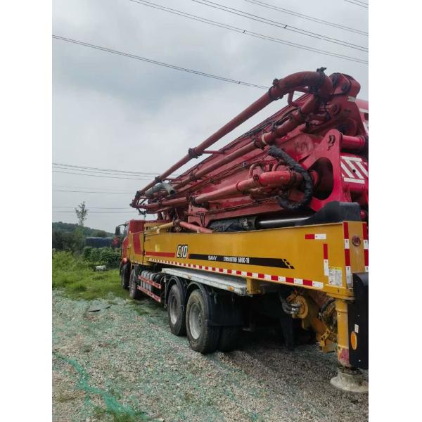 SYM5460THBF 60m Heavy Equipment Concrete Boom Pump for Construction Truck Mounted Pump