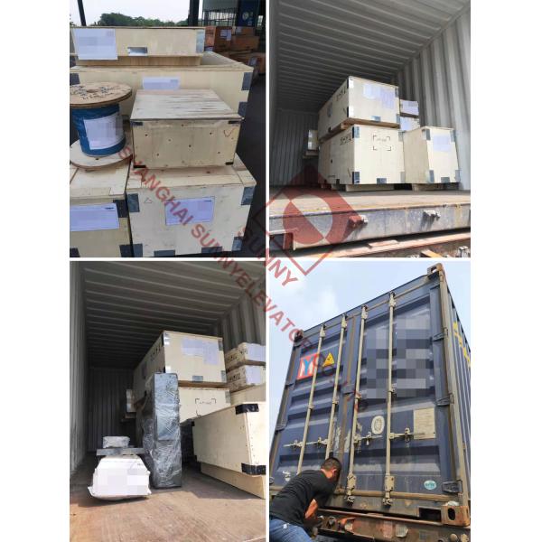 1.0m/S 1150kg Passenger Elevator Lift For Shopping Center Use