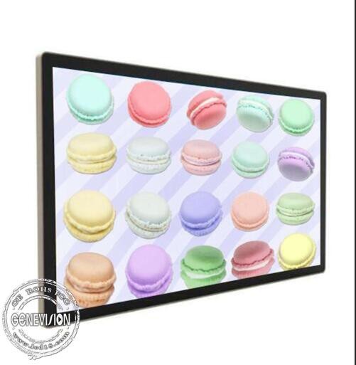 超薄い壁の台紙LCDの表示43屋内HD 1080デジタルのメディア プレイヤー