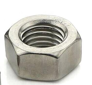 Carbon Steel / Stainless Steel Heavy Hex Nuts Hex Jam Nuts DIN934 ASTM 18.2.2