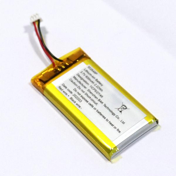Customized OEM 600mah 60025P600A 502648P Lithium Polymer Battery Pack Power Bank Li Ion Polymer