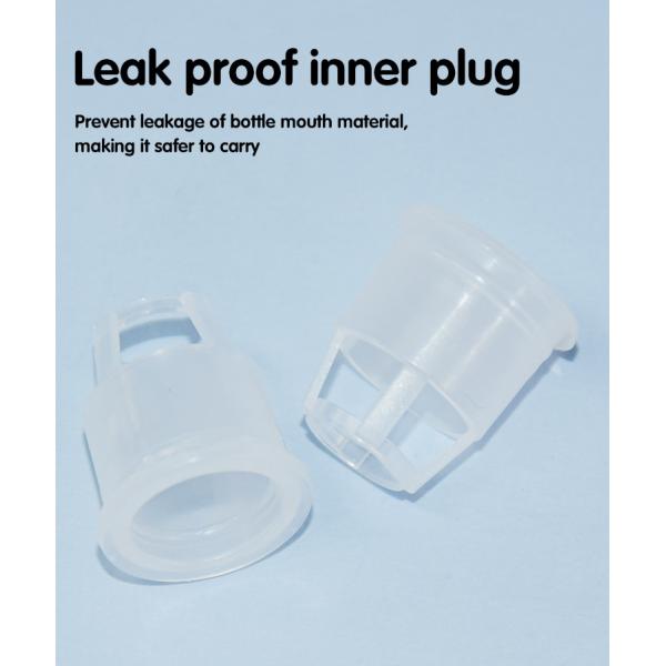 Бутылки капельницы масла PETG бутылка 30ml 50ml насоса пластиковой косметическая