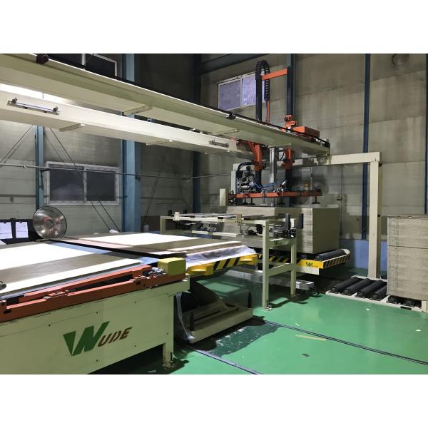 Industrial Short Cycle Lamination Line , MDF HDF Board Hot Press Machine