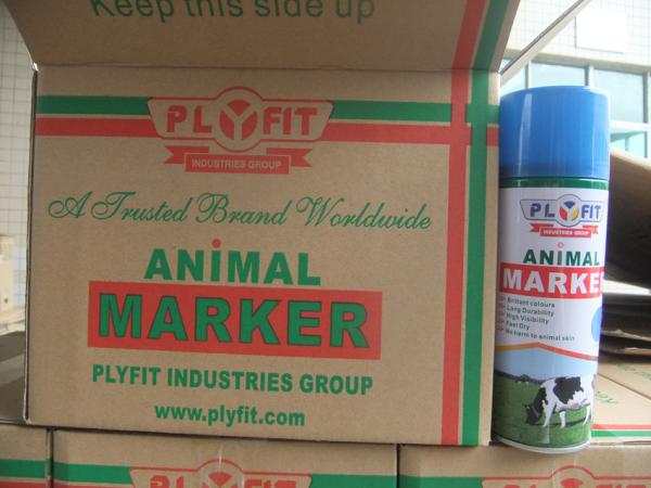 Pintura à pistola animal duradouro da marcação 2 anos de vida útil para carneiros do cavalo das vacas dos porcos