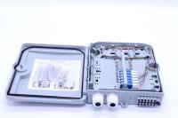 Aprovação material do ISO de 12 ABS do divisor da caixa de distribuição da fibra ótica do ABS dos núcleos