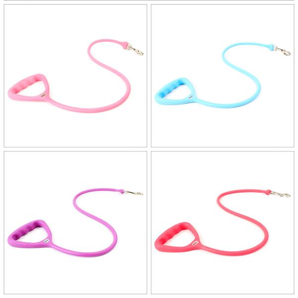BPA Free Silicone Pet Supplies Cute Dog Collars And Leashes Reduces Plaque Buildup