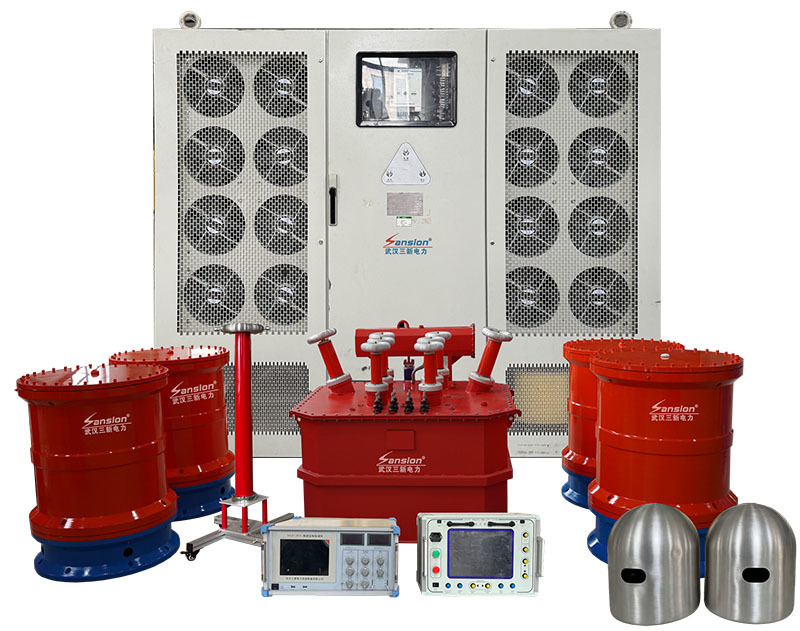 Partial Discharge Free Resonant Test System High Voltage AC Test Equipment For GIS / Power Transformer