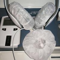 50pcs/bag Cover For Headphones Disposable Headphone Cover Non Woven Fabric