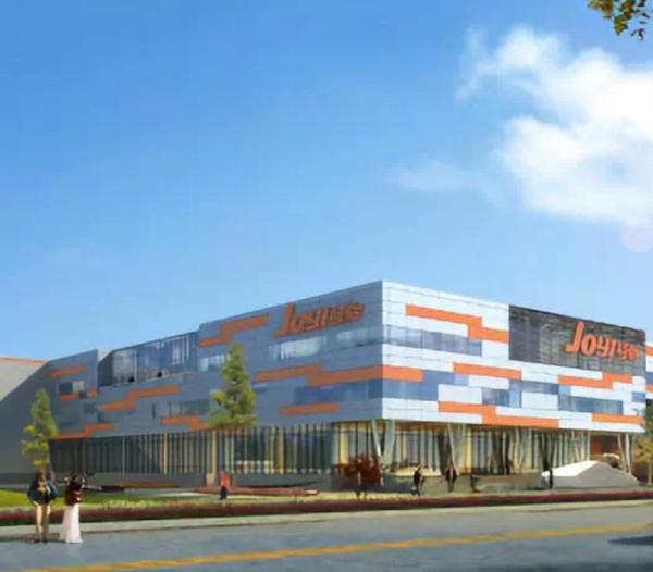 ASTM Q235 Q345  Steel Structure Shopping Mall Erosion Resistant