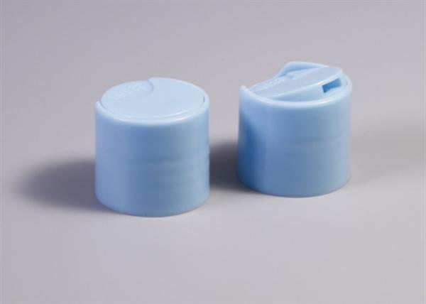 Body Lotion Bottle Plastic Screw Caps 24 / 410 Orange / Light Blue Color