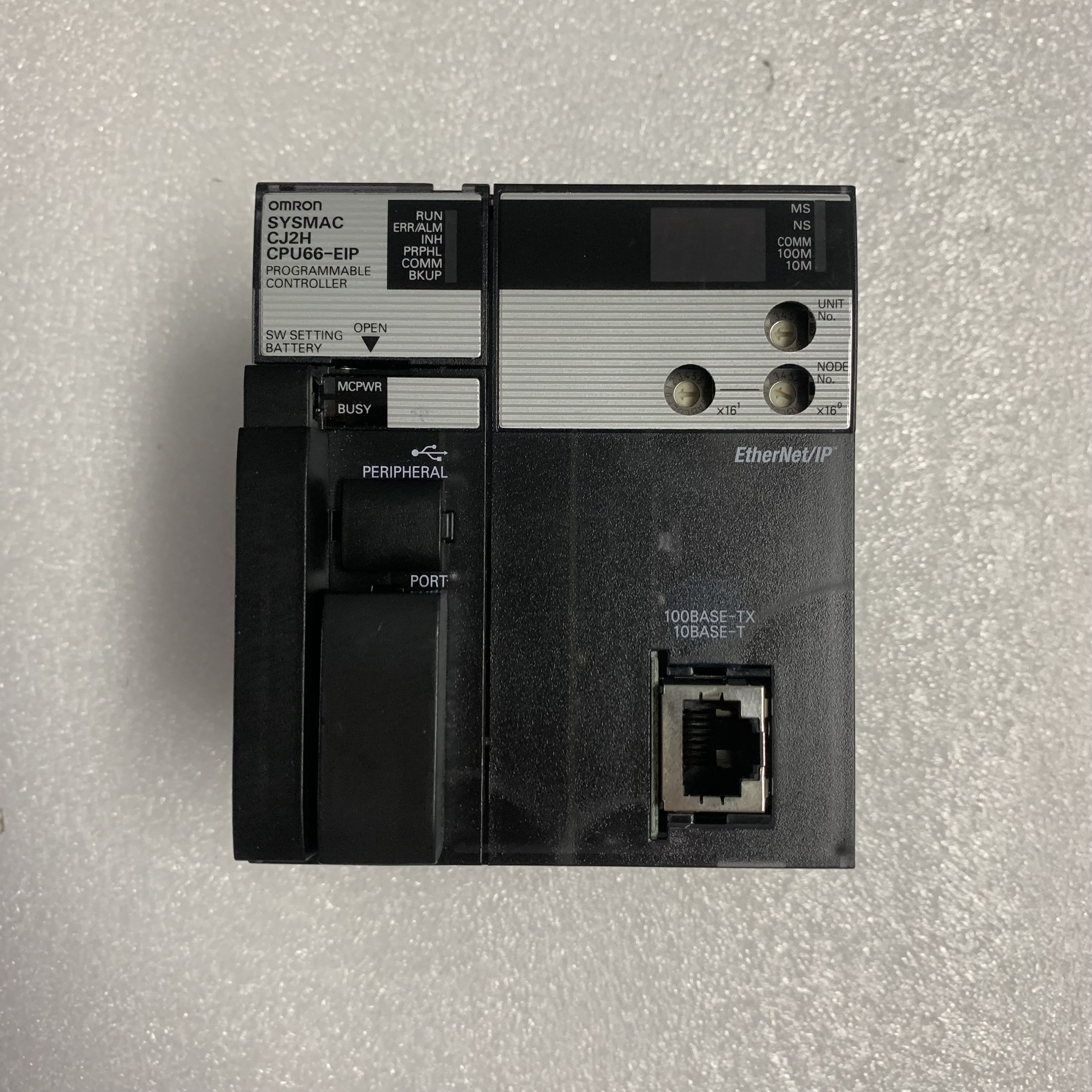 МОДУЛЬ 150K PROG 352K PROGRAMMABLE РЕГУЛЯТОРА OMRON CJ2H-CPU66-EIP НОВЫЙ
