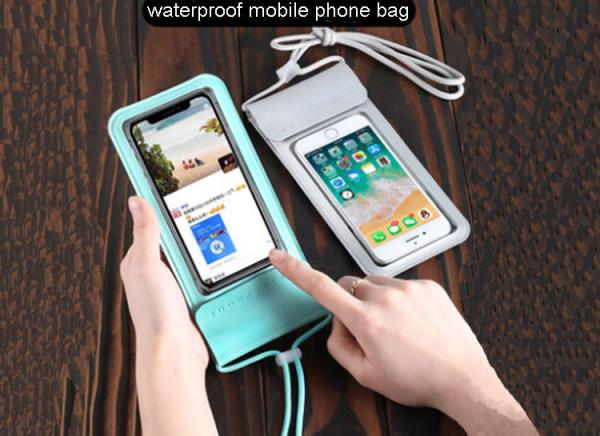 New large-screen waterproof diving suit hot spring swimming waterproof and dustproof sealmobile phone bag
