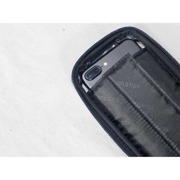 Front Tube Frame Bike Bicycle Handlebar Bag with 1L Capacity Waterproof Phone Mount