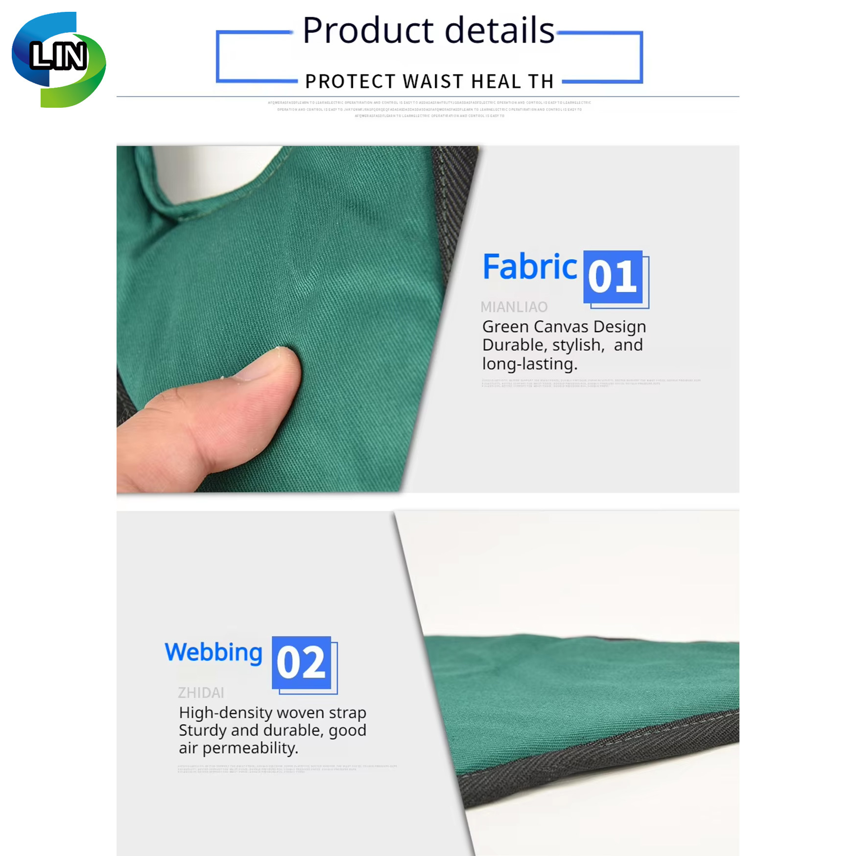 Lightweight Portable Manual Cervical Traction Device with Polyester Fabric for Hanging Spinal Correction