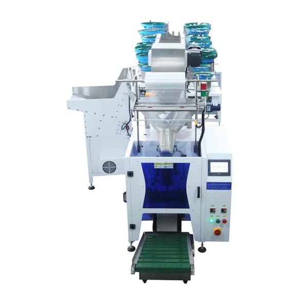 Customizable Four Vibrating Feeder Automatic Furniture Fittings Hardware Accessories Packing Bagging Packaging Machine