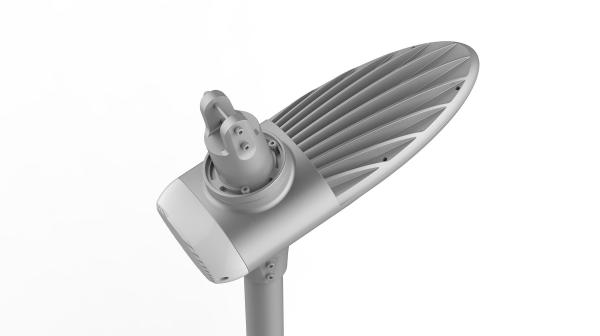 ROHS Intelligent Integrated Solar LED Street Light 4000LM With Human Body Induction