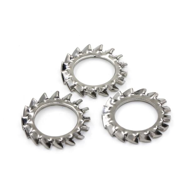 Reliability Test Mechanical Dimensions 18-8 STAINLESS STEEL External Tooth Washer