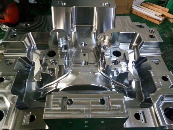 Two Cavities Injection Molding Components Mold Part Processing Customized Size