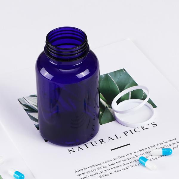 100ml-300ml Child Resistant Pharmaceutical Pill Bottle With Hinge Cap and Easy-pulling Lid for Pharmaceutical Packaging