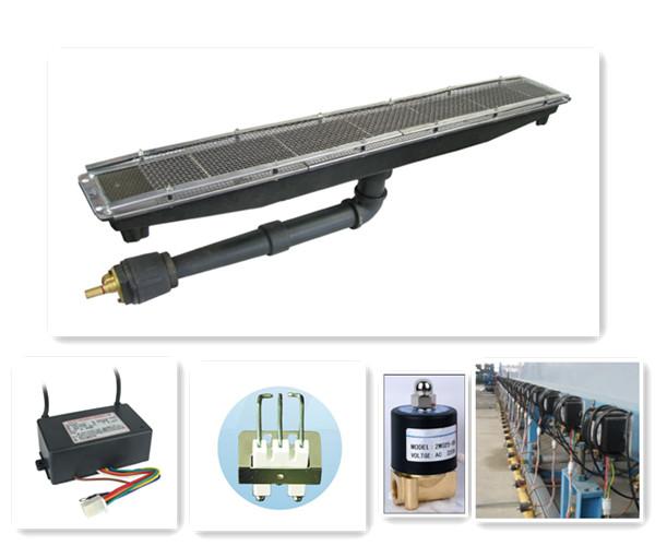 Flameless Gas Catalytic Infrared Heater NG LPG Fuel For Powder Coating