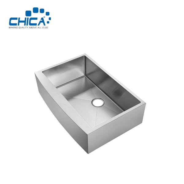 Apron Front stainless steel Single Bowl Kitchen Sinks Handmade House Kitchen Sinks