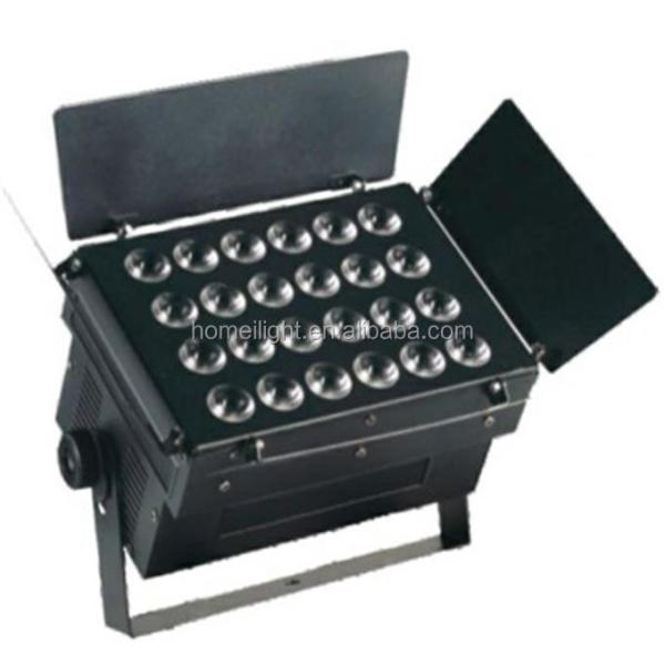 24*10W IP65 Waterproof Outdoor LED Flood Lights For Stage Party Club