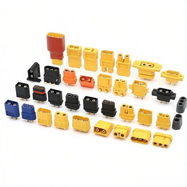10AWG Drone Connector XT60 Series Model Plug With 35A Rated And 2-3 PIN Configuration
