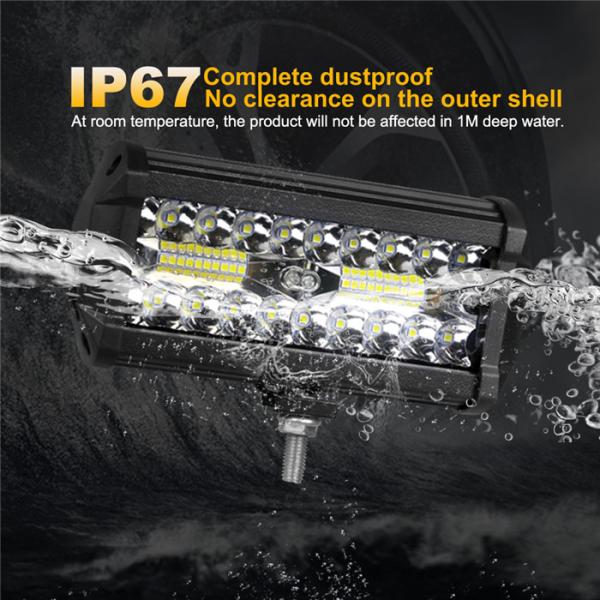 Off Road Aluminum Housing 7 Inch LED Car Light Bulb