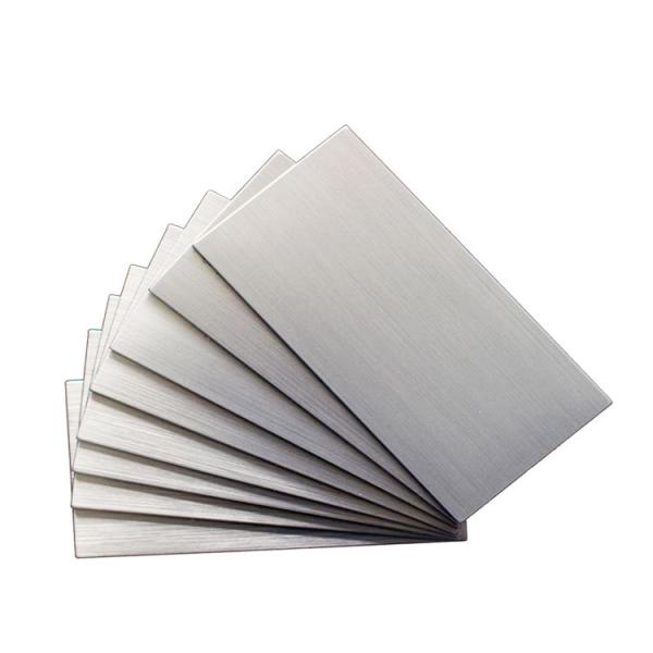 DIN 1.4401 Surface Finish NO.4 / HL Stainless Steel Sheet For Seawater Equipment