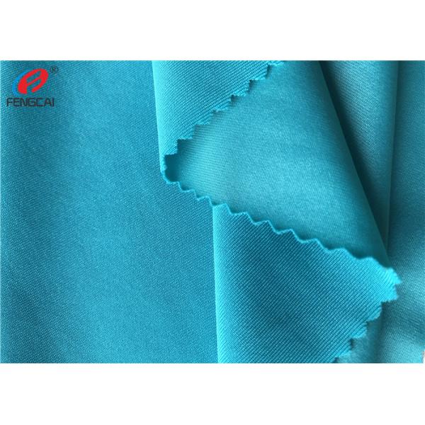 UPF50+ Dry Fit Warp Knitted Stretch Sportswear Polyester Spandex Fabric