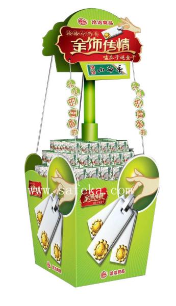 Cardboard POP Free Standing Display Units for decorations ,Cardboard Dump Bins