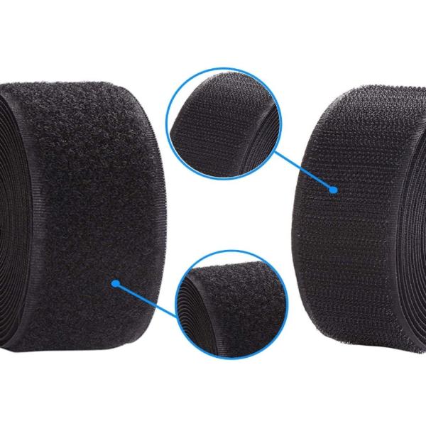 Self Adhesive Velcro Hook And Loop Tape Roll 10mm - 100mm Width Nylon Standard