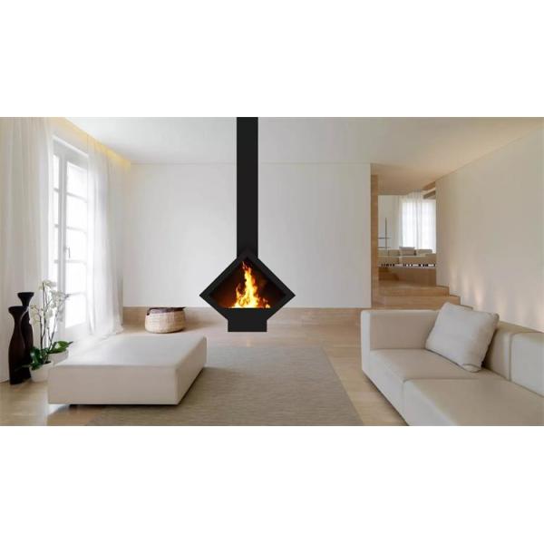 Indoor Wood Burning Suspended Fireplace Ceiling Mounted Hanging Stove