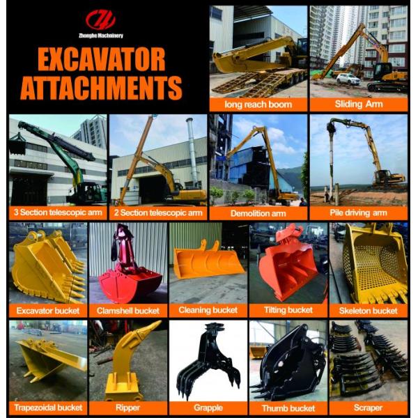 Braço longo do crescimento de SY365 SY375 SY395 de múltiplos propósitos para 35-39 Ton Excavator