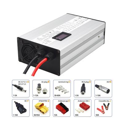 Carregador de bateria Bluetooth inteligente Carregador de bateria de ácido de chumbo automático com comunicação RS485
