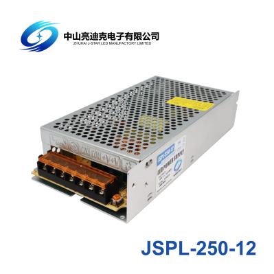 C.C. 220v do CCTV à cor de comutação da prata da fonte de alimentação 20A do diodo emissor de luz de 12v 250W