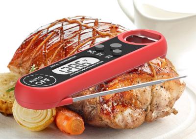 Food Service Quick Read Digital Thermometer Auto Rotation Display With Long Life 3V Button Battery
