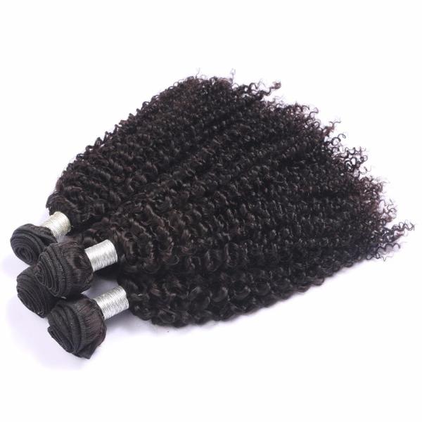 100% Curly Peruvian Virgin Hair Extensions / Black Women Kinky Curly Bundles