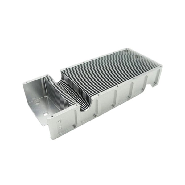 CNC Lathe Machining Aluminum Alloy Industrial Extrusion Heatsink Precision Electroless Nickel Plating Customizable