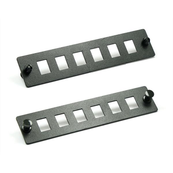 CATV 1.5mm SPCC OM4 SC Fiber Adapter Panels 8 Port