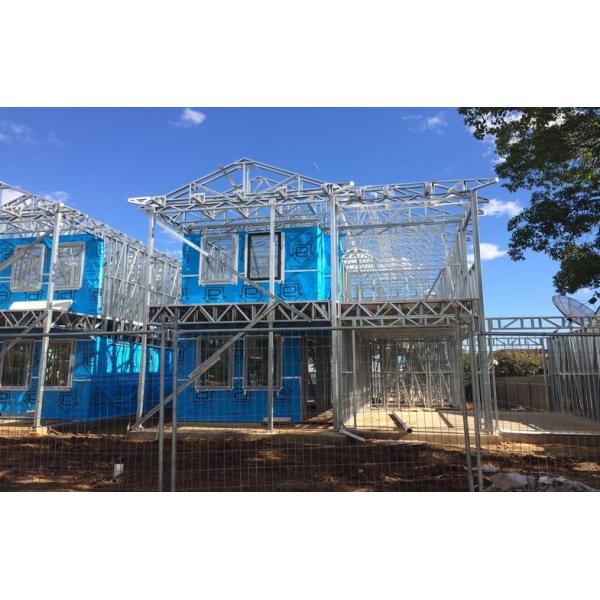 Современные сборные дома из легкой стали    Противоветровые складывающиеся виллы