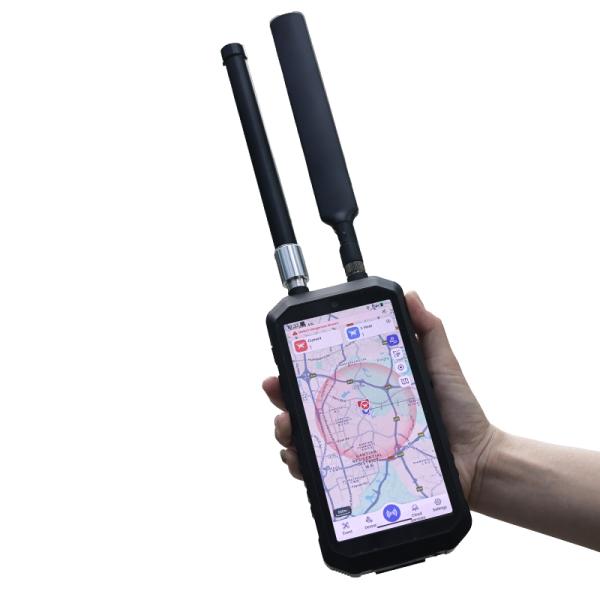 Handheld Portable Drone Detection Device 380W 100MHz-6GHz Bandwidth 1–3km