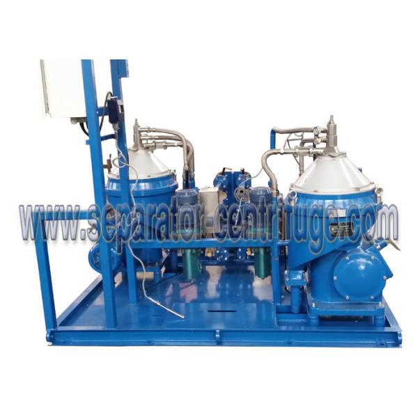 6000 LPH Self Cleaning Disc Stack Centrifuges of Diesel Oil Separator Unit