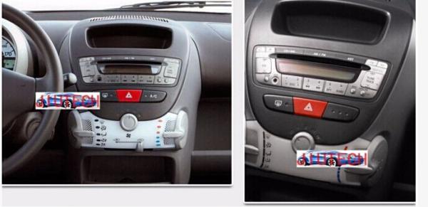 Car Stereo for Citroen C1 Toyota Aygo Peugeot 107 Satnav Headunit DVD Autoradio,dvd player
