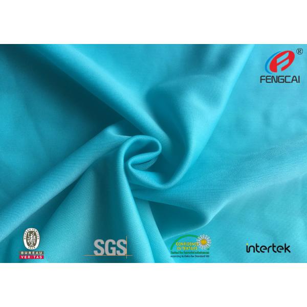 Йога 15% лайкра ткани 85% Polyamid Dty пригонки одежды спортзала фитнеса женщины верхних частей качественная сухая задыхается ткань