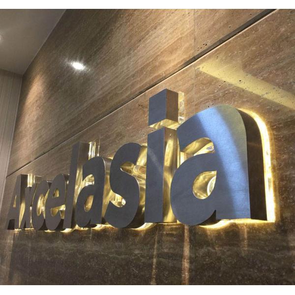 New LED Light Box with Stainless Steel Luminescent Characters and Creative Outdoor LED Billboard