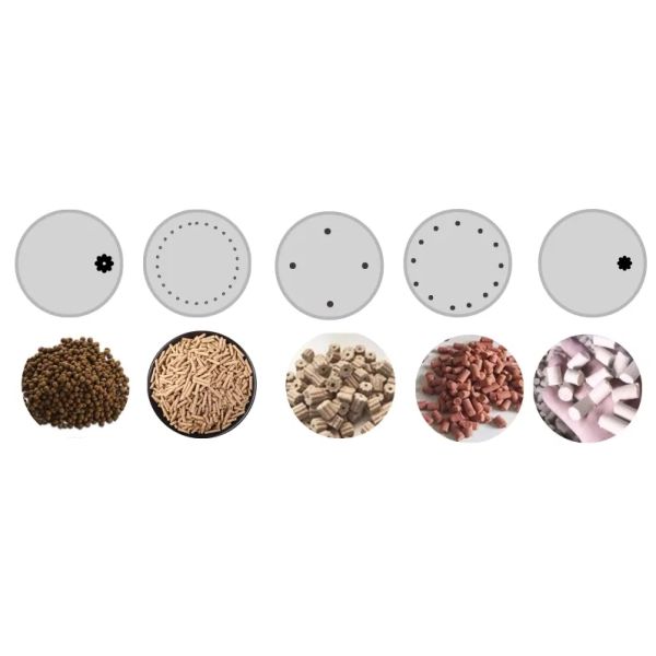 Wet Type Automatic Floating fish feed extruder Twin screw Dog Food Extruder machine 1-6t/h New Condition